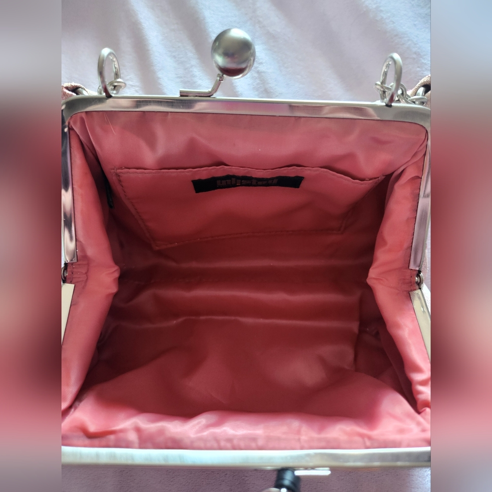 Unlisted by Kenneth Cole Sparkly Pink Mini Purse - Picture 7 of 8